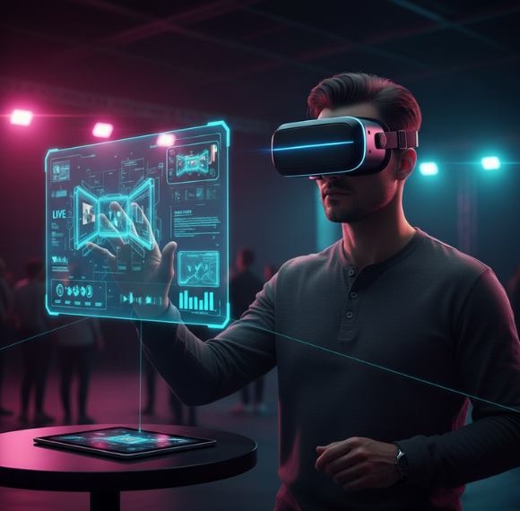 Tecnología eventos streaming producción audiovisual